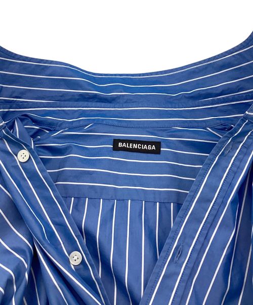 BALENCIAGA（バレンシアガ）BALENCIAGA (バレンシアガ) 長袖シャツ ブルー サイズ:37の古着・服飾アイテム