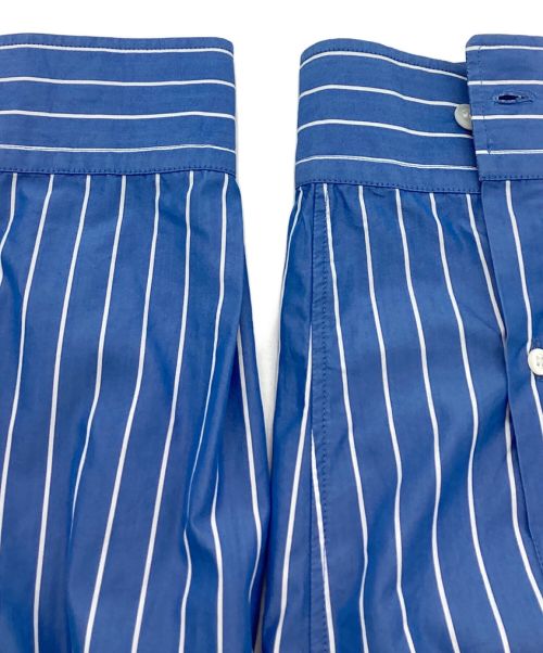 BALENCIAGA（バレンシアガ）BALENCIAGA (バレンシアガ) 長袖シャツ ブルー サイズ:37の古着・服飾アイテム