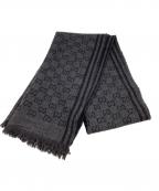 GUCCIグッチ）の古着「マフラー」｜グレー