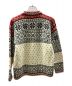 L.L.Bean (エルエルビーン) ノルディックニット アイボリー×レッド サイズ:XS：6000円