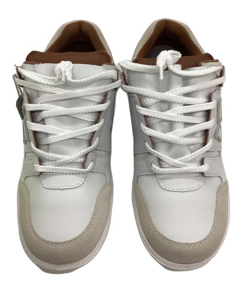 via SANGACIO（ヴィア・サンガチオ）via SANGACIO (ヴィア・サンガチオ) Brandalised (ブランダライズド) スニーカー ホワイト×グレー サイズ:26の古着・服飾アイテム