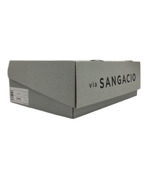 via SANGACIO（ヴィア・サンガチオ）via SANGACIO (ヴィア・サンガチオ) Brandalised (ブランダライズド) スニーカー ホワイト×グレー サイズ:26の古着・服飾アイテム