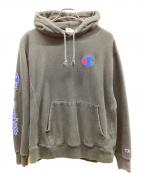 Champion REVERSE WEAVEチャンピオン リバース ウィーブ）の古着「プルオーバーパーカー」｜ブラック