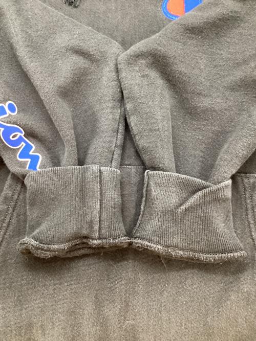 Champion REVERSE WEAVE（チャンピオン リバース ウィーブ）Champion REVERSE WEAVE (チャンピオン リバース ウィーブ) プルオーバーパーカー ブラック サイズ:Lの古着・服飾アイテム