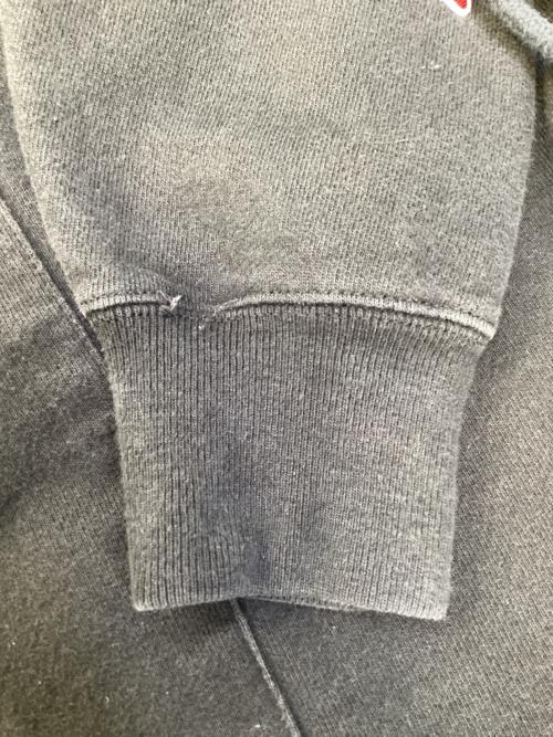 Champion REVERSE WEAVE（チャンピオン リバース ウィーブ）Champion REVERSE WEAVE (チャンピオン リバース ウィーブ) プルオーバーパーカー ブラック サイズ:Lの古着・服飾アイテム
