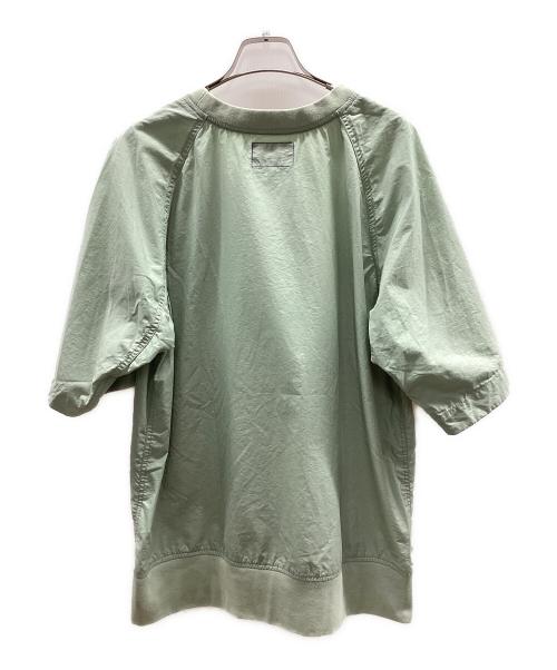 THE NORTHFACE PURPLELABEL（ザ・ノースフェイス パープルレーベル）THE NORTHFACE PURPLELABEL (ザ・ノースフェイス パープルレーベル) nanamica (ナナミカ) Tシャツ エメラルドグリーン サイズ:Mの古着・服飾アイテム