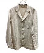 ARTS&SCIENCEアーツアンドサイエンス）の古着「シャンブレー ヘンプジャケット」｜ベージュ