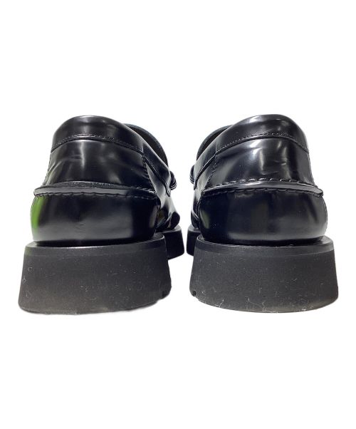 PAUL SMITH（ポールスミス）Paul Smith (ポールスミス) カットアウトレザーローファー ブラック サイズ:42の古着・服飾アイテム