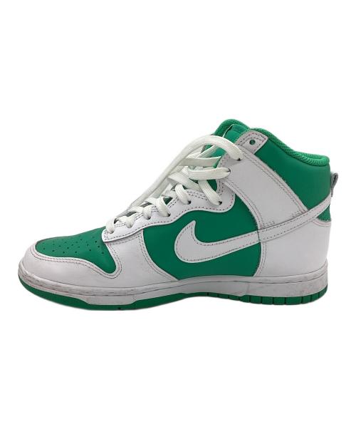 NIKE（ナイキ）NIKE (ナイキ) NIKE DUNKHI RETRO BTTYS グリーン×ホワイト サイズ:25の古着・服飾アイテム