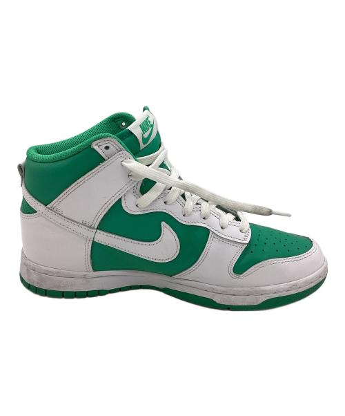 NIKE（ナイキ）NIKE (ナイキ) NIKE DUNKHI RETRO BTTYS グリーン×ホワイト サイズ:25の古着・服飾アイテム