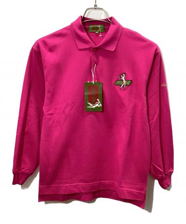 ケンゾー KENZO Paris ポロシャツワンピース ピンク 中古・古着通販】KENZO (ケンゾー) 長袖ポロシャツ ピンク サイズ:1 未