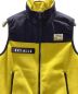 HUMAN MADE (ヒューマンメイド) フリースベスト イエロー×ネイビー サイズ:S：17000円