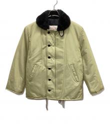 GOLDEN FLEECE（ゴールデン フリース）の古着「NA-1デッキジャケット」｜カーキ