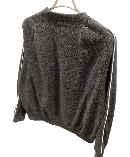 Needles（ニードルズ）Needles (ニードルズ) フリースクルーネックシャツ ブラック サイズ:Mの古着・服飾アイテム