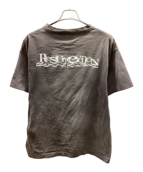 SAINT MICHAEL（セントマイケル）SAINT MICHAEL (セントマイケル) M×××××× T-SHIRT BLOCK グレー サイズ:Lの古着・服飾アイテム