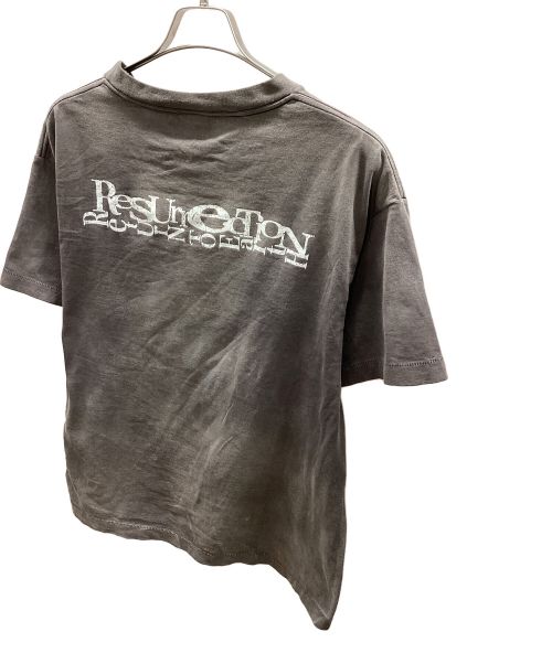 SAINT MICHAEL（セントマイケル）SAINT MICHAEL (セントマイケル) M×××××× T-SHIRT BLOCK グレー サイズ:Lの古着・服飾アイテム