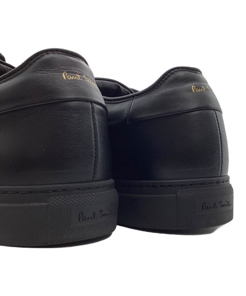 PAUL SMITH（ポールスミス）Paul Smith (ポールスミス) ドラゴンプリントレザースニーカー ブラック サイズ:28.5の古着・服飾アイテム