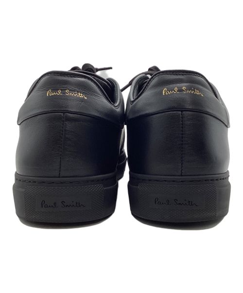 PAUL SMITH（ポールスミス）Paul Smith (ポールスミス) ドラゴンプリントレザースニーカー ブラック サイズ:28.5の古着・服飾アイテム