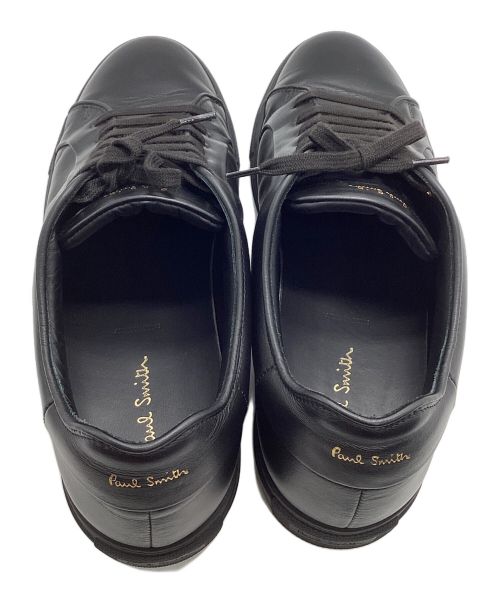 PAUL SMITH（ポールスミス）Paul Smith (ポールスミス) ドラゴンプリントレザースニーカー ブラック サイズ:28.5の古着・服飾アイテム