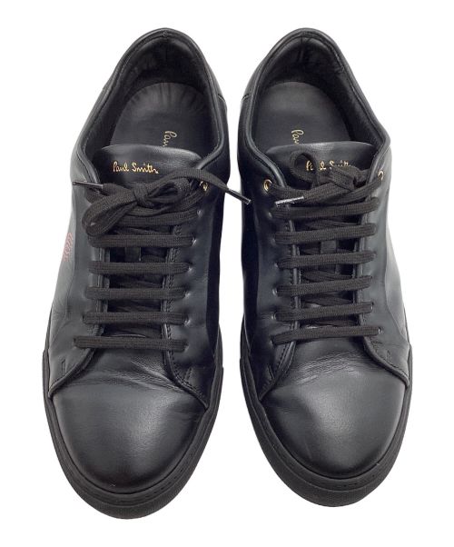PAUL SMITH（ポールスミス）Paul Smith (ポールスミス) ドラゴンプリントレザースニーカー ブラック サイズ:28.5の古着・服飾アイテム