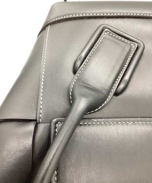 BOTTEGA VENETA（ボッテガベネタ）BOTTEGA VENETA (ボッテガベネタ) マキシイントレチャートトートバック ブラックの古着・服飾アイテム