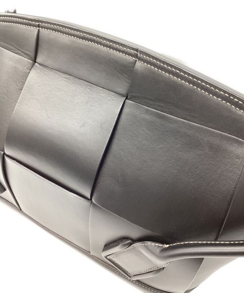 BOTTEGA VENETA（ボッテガベネタ）BOTTEGA VENETA (ボッテガベネタ) マキシイントレチャートトートバック ブラックの古着・服飾アイテム