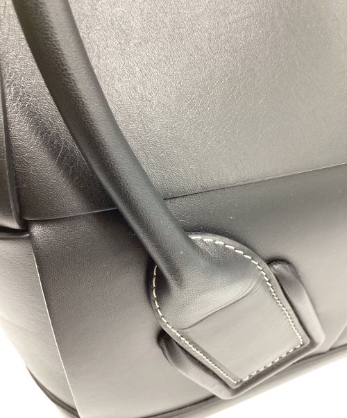 BOTTEGA VENETA（ボッテガベネタ）BOTTEGA VENETA (ボッテガベネタ) マキシイントレチャートトートバック ブラックの古着・服飾アイテム