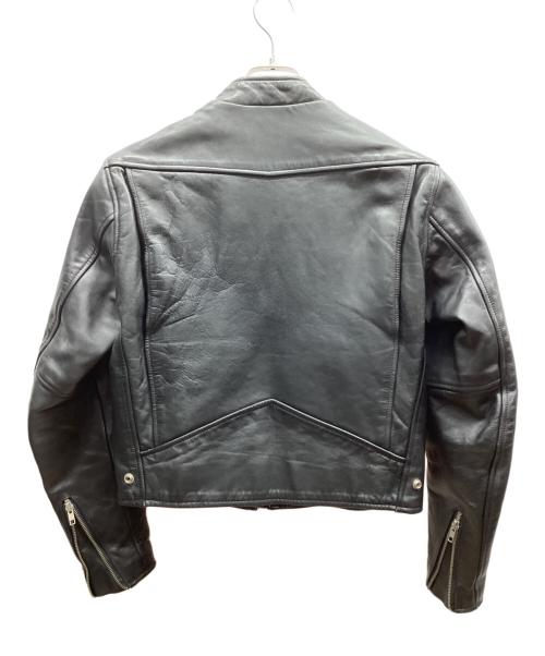 HARLEY-DAVIDSON（ハーレーダビッドソン）HARLEY-DAVIDSON (ハーレーダビッドソン) シングルライダースジャケット ブラック サイズ:Sの古着・服飾アイテム