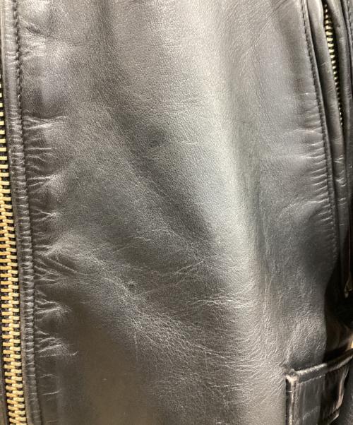 HARLEY-DAVIDSON（ハーレーダビッドソン）HARLEY-DAVIDSON (ハーレーダビッドソン) シングルライダースジャケット ブラック サイズ:Sの古着・服飾アイテム