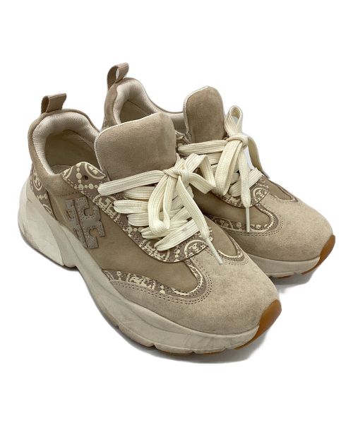 TORY BURCH（トリーバーチ）TORY BURCH (トリーバーチ) スニーカー ベージュ サイズ:6Ｍの古着・服飾アイテム