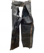 RON HORSEロンホース）の古着「レザーチャップス」｜ブラック