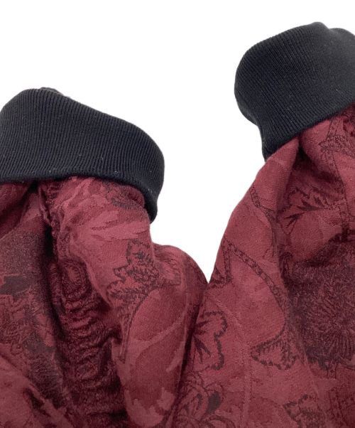 IROQUOIS（イロコイ）IROQUOIS (イロコイ) ブルゾン レッド×ブラック サイズ:Mの古着・服飾アイテム