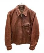 steerhideステアハイド）の古着「レザージャケット」｜ブラウン