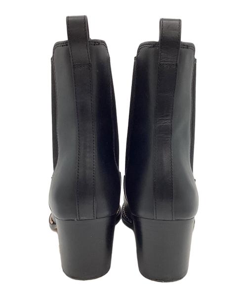 COACH（コーチ）COACH (コーチ) サイドゴアブーツ ブラック サイズ:24の古着・服飾アイテム