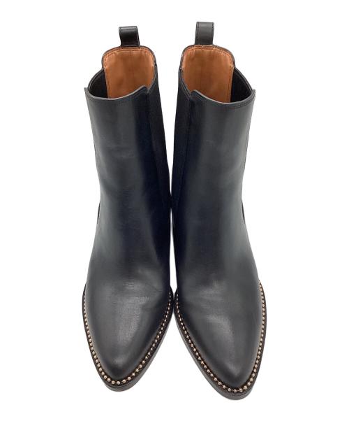 COACH（コーチ）COACH (コーチ) サイドゴアブーツ ブラック サイズ:24の古着・服飾アイテム