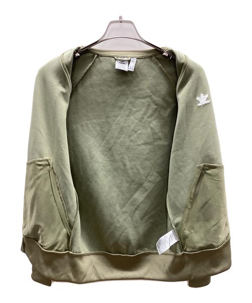 adidas Originals（アディダスオリジナル）adidas originals (アディダスオリジナル) Super Star SST Track Jacket（スーパースターＳＳＴトラックジャケット） カーキ サイズ:Mの古着・服飾アイテム