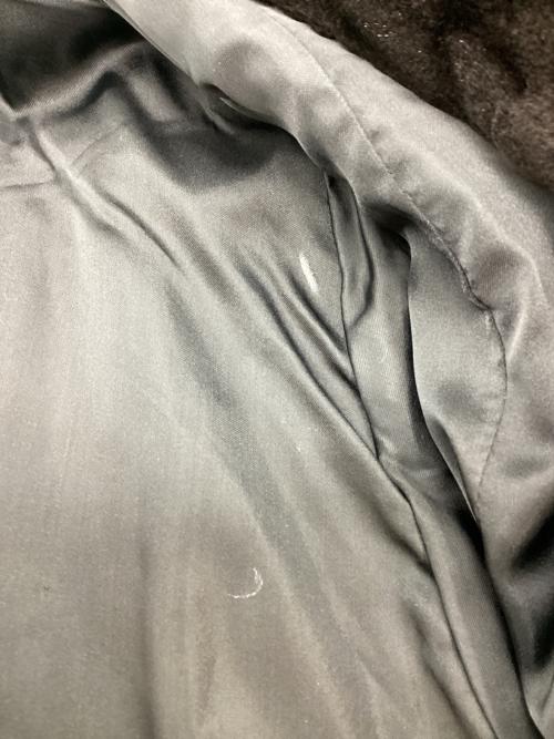 SAGA MINK（サガミンク）SAGA MINK (サガミンク) 刺繍コート ブラック サイズ:Fの古着・服飾アイテム