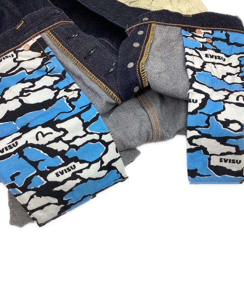 EVISU（エヴィス）EVISU (エビス) デニムパンツ インディゴ サイズ:32×35の古着・服飾アイテム