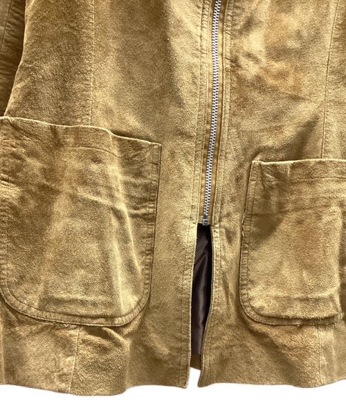 FREEDOM（フリーダム）freedom (フリーダム) ピッグレザージャケット ブラウン サイズ:38の古着・服飾アイテム