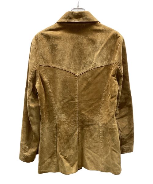 FREEDOM（フリーダム）freedom (フリーダム) ピッグレザージャケット ブラウン サイズ:38の古着・服飾アイテム