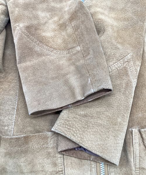 FREEDOM（フリーダム）freedom (フリーダム) ピッグレザージャケット ブラウン サイズ:38の古着・服飾アイテム