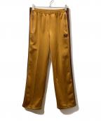 Needlesニードルズ）の古着「ストレートジャージパンツ」｜ゴールド