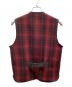 L.L.Bean (エルエルビーン) ウールベスト レッド×ブラック サイズ:S：5000円