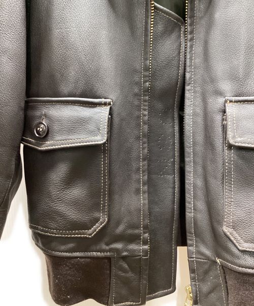 TEDMAN（テッドマン）TEDMAN (テッドマン) フライトジャケット ブラウン サイズ:40の古着・服飾アイテム