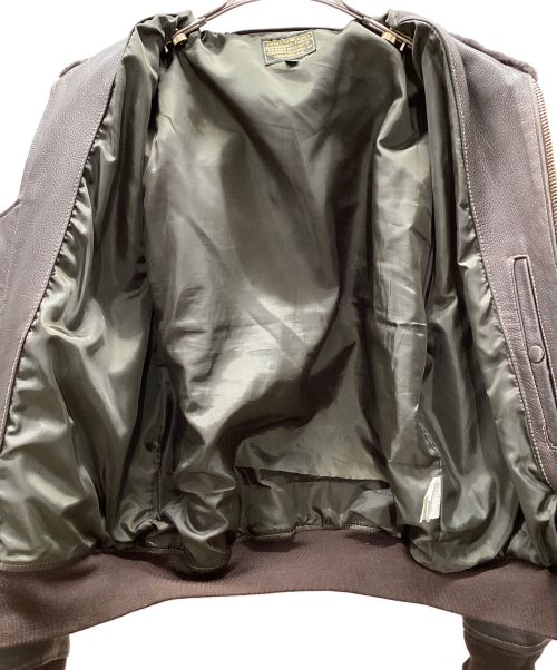 TEDMAN（テッドマン）TEDMAN (テッドマン) フライトジャケット ブラウン サイズ:40の古着・服飾アイテム