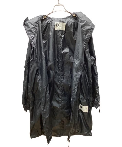 FINAL HOME（ファイナルホーム）FINAL HOME (ファイナルホーム) 多重ジップナイロンコート ブラック サイズ:Mの古着・服飾アイテム
