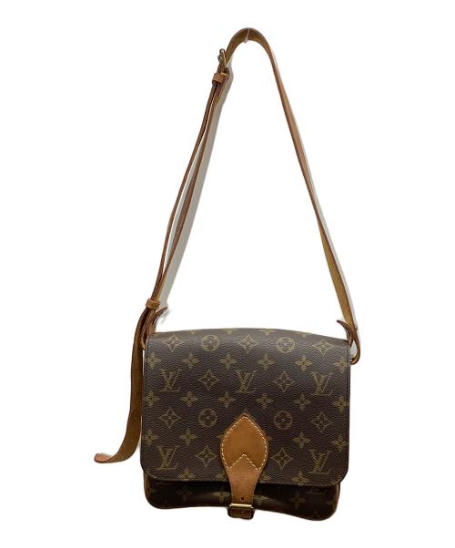 LOUIS VUITTON（ルイ ヴィトン）LOUIS VUITTON (ルイ ヴィトン) LOUIS VUITTON  モノグラム カルトシエールMM ブラウンの古着・服飾アイテム