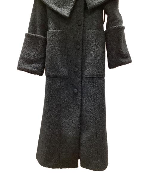 melt the lady（メルトザレディ）melt the lady (メルトザレディ) ラッピングガウンコート ブラック サイズ:Mの古着・服飾アイテム