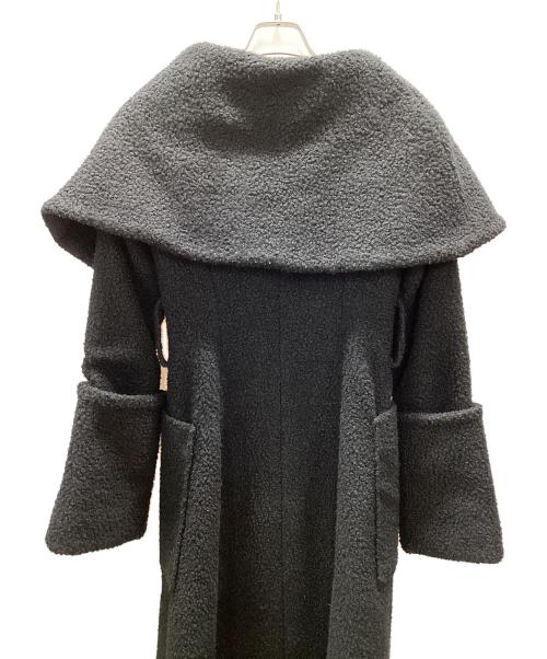 melt the lady（メルトザレディ）melt the lady (メルトザレディ) ラッピングガウンコート ブラック サイズ:Mの古着・服飾アイテム