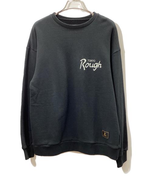 ROUGH AND RUGGED（ラフアンドラゲッド）ROUGH AND RUGGED (ラフアンドラゲッド) スウェット ブラック サイズ:Lの古着・服飾アイテム